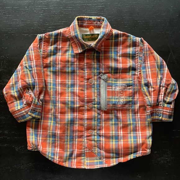 Timberland button up sweater size 6M - Picture 6 of 6